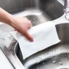 Bamboo charcoal fiber dishcloth, non-stick oil dishcloth, thickened absorbent household kitchen cloth, dishcloth, cleaning cloth Specification image